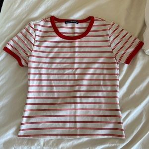 striped brandy melville tee